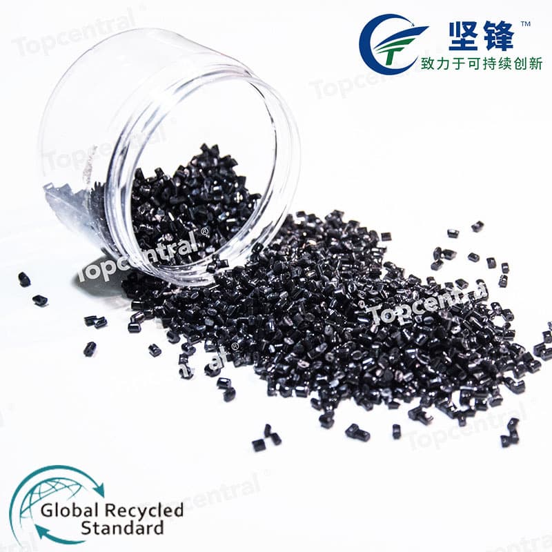 GRS certified PC recycled material 100% content recycled raw materials for injection molding and extrusion, PFAS FREE, recycled