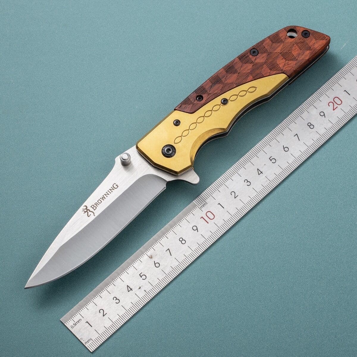 Folding Knife DA77 Portable Outdoor Knife Camping Survival High Hardness Swiss Self-Defense Folding Knife Wilderness Survival