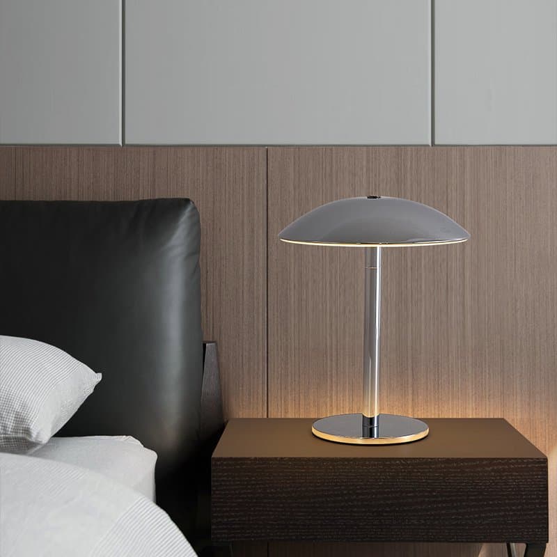 Modern minimalist Italian style bedroom bedside touch adjustable desk lamp, study room living room elegant charging lamp.