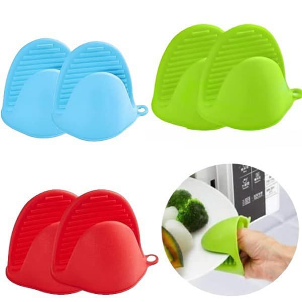 Wholesale thickened insulated hand clips for kitchen household high temperature resistant dishes, iron pots, oven baking anti-scalding shark hand clips