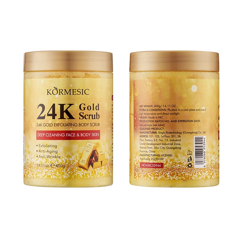 Aloe Exfoliating Body Scrub Cream for Cross-Border Wholesale