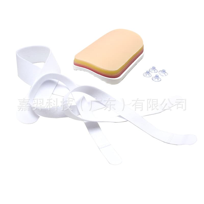 New Medical Student Simulated Human Skin Suture Module Surgical Muscle Incision Suture Debridement Curved Skin