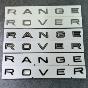 New Land Rover Range Rover SV Hood Letter RANGE ROVER SV Autobiography Emblem Trunk Letter Badge