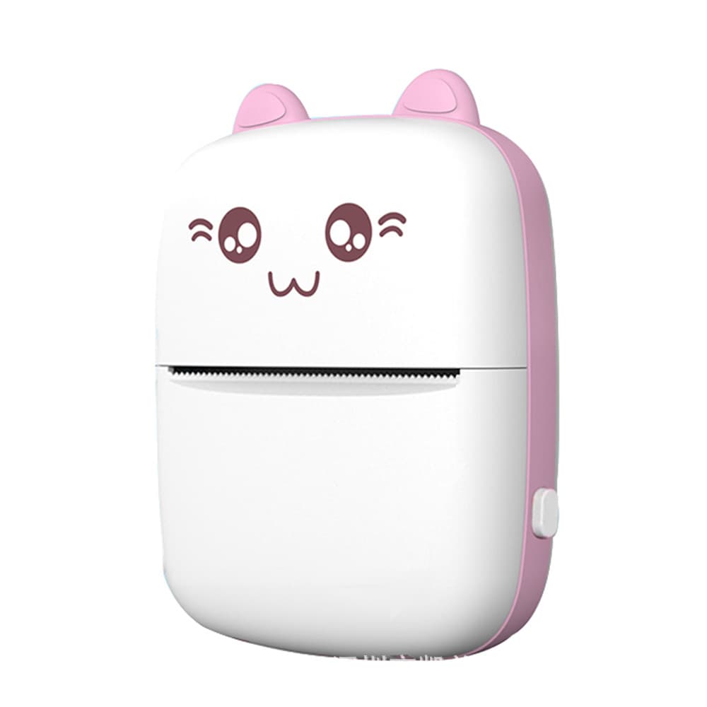 Student Mini Pocket Printer for Wrong Questions, Label Images, Stickers, Portable Office Learning Thermal Printer