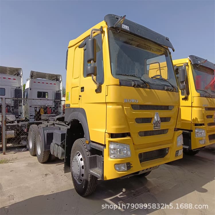 Used Howo tractor unit/trailer unit, African type, 371 horsepower, 10-wheel truck tractor unit.