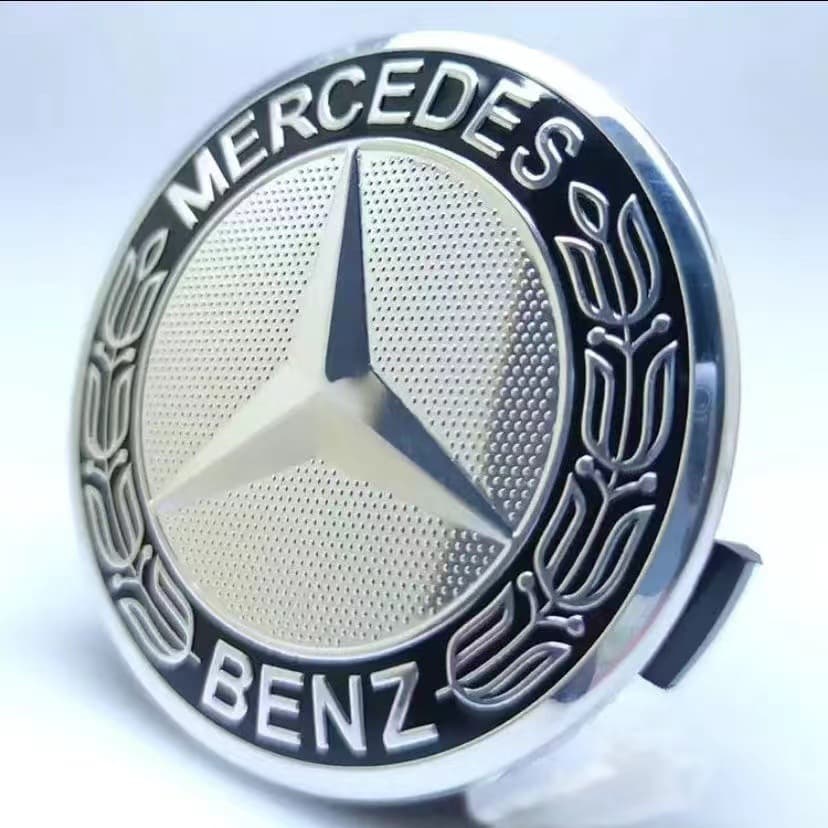 Mercedes-Benz Wheel Hub Cap Badge E300L C260L S350 R-Class ML GLK GLC Tire Hub Center Emblem