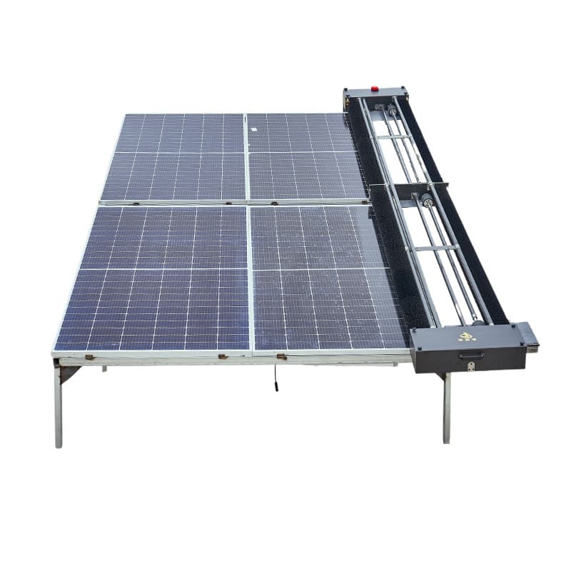 Customized photovoltaic panel cleaning machine horizontal electric cleaning tool power station cleaning hanging solar panel cleaning machine