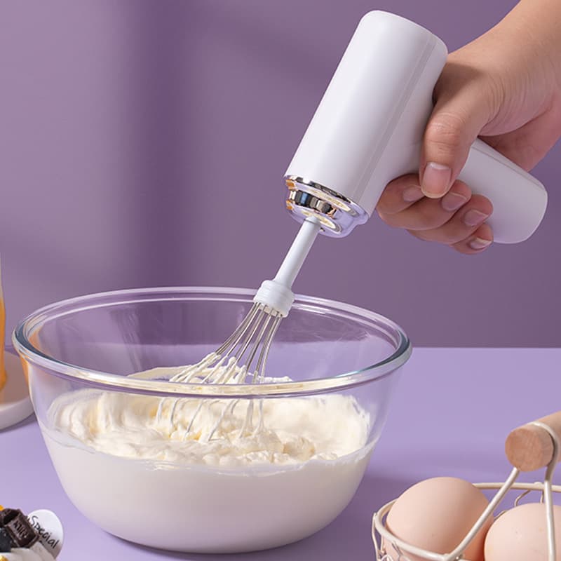 Egg Beater Electric Household Small Light Cream Whisk Egg Cake Machine Semi-automatic Baking Tool Stirring Rod