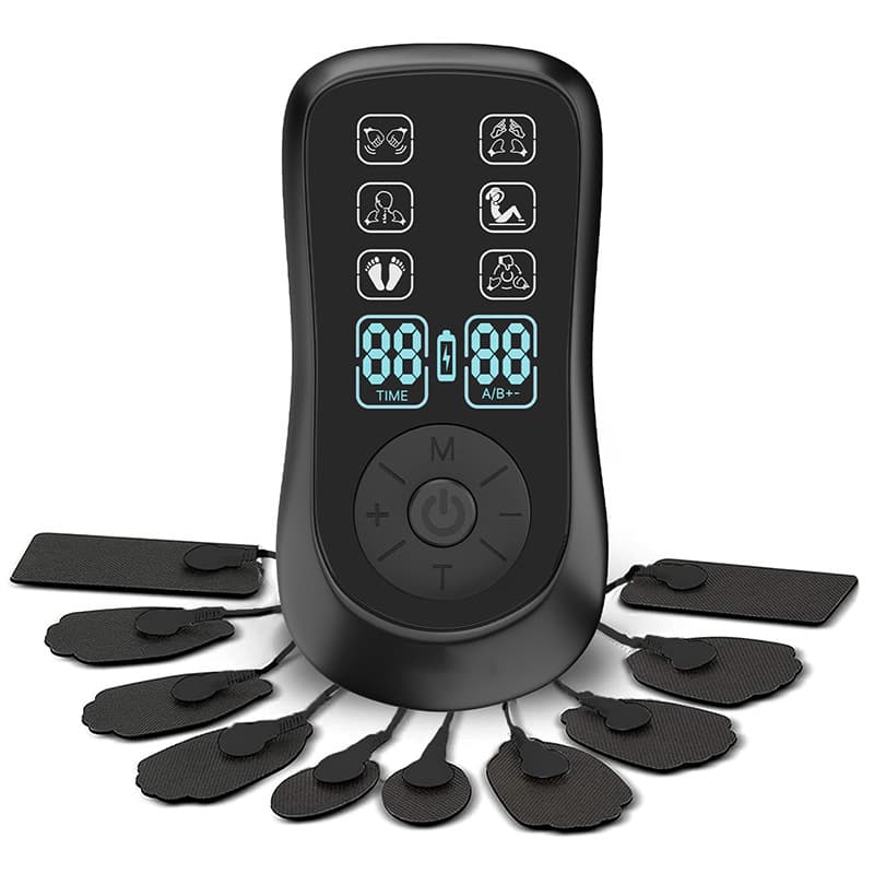Home Multi-Function Massage Patch Electric Therapy Device Meridian Whole Body Cervical Lumbar Pulse Physiotherapy Needle Massager Moxibustion Soothing