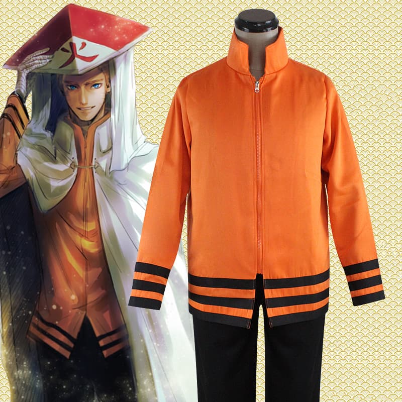 Naruto Cosplay Costume Set Seven Generals Path Of Fire Shadow Clothes Anime Cosplay Costume Whole Set Mantle For Fans