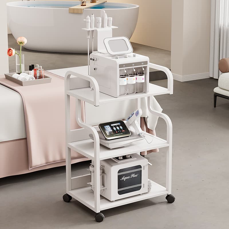 Beauty Instrument Trolley, Spectrometer Trolley, Small Bubble Trolley, Movable Beauty Salon Cart, Special Tool Cart
