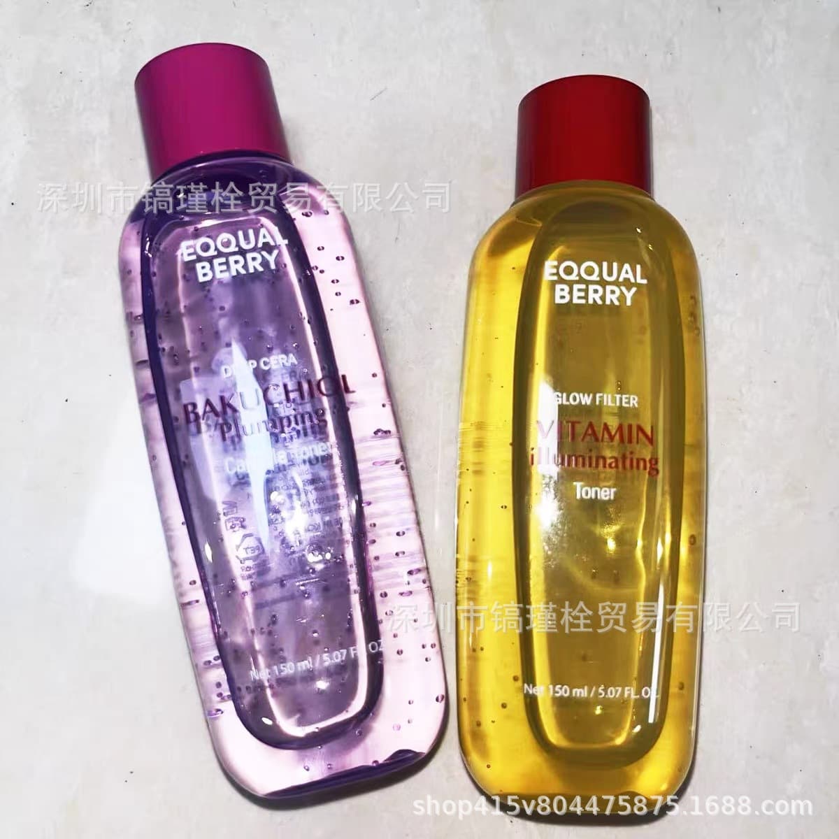 Eqqualberry Plant A-Alcohol Toner Vitamin Brightening Hydrating Moisturizing 150ml