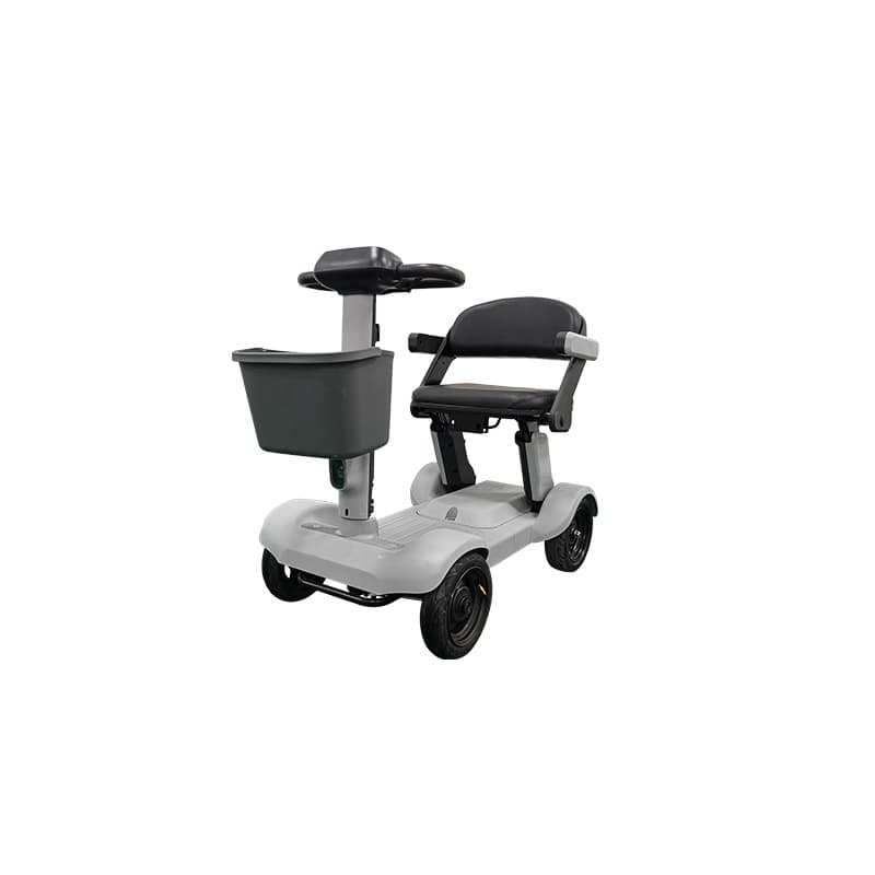 New Cross-Border Leisure Electric Scooter Electric Bike for Adults Men Women Universal with Basket Electric Tricycle Foldable