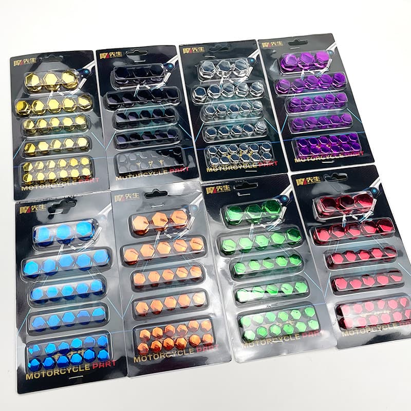 Motorcycle Modified Parts Engine Head Screw Cover Decorative Screw Cap Scooter Engine Screw Cap Cover