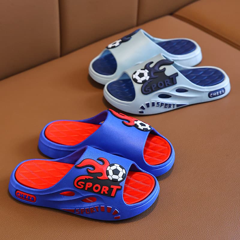 Summer Trendy Kids Slippers for Girls and Boys, Non-Slip Indoor Home Sandals, Medium to Large Size Children's Outdoor Wear