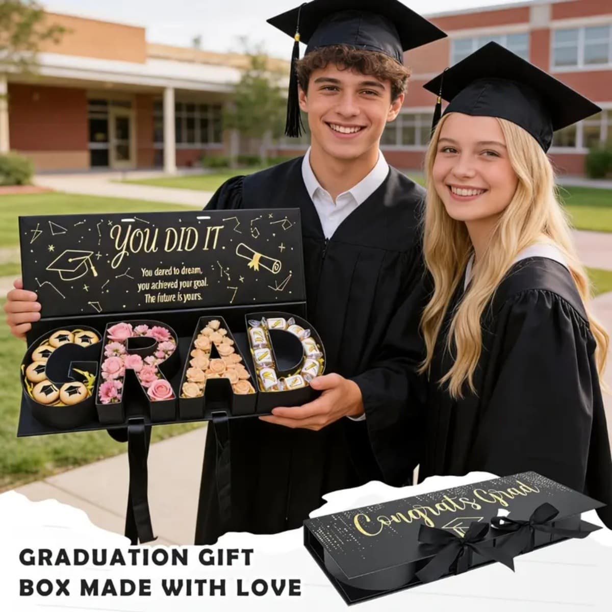 Cross-Border Best-Selling Graduation Gift Box 2026 Amazon 2026 Graduation Gift Box Cardboard Box