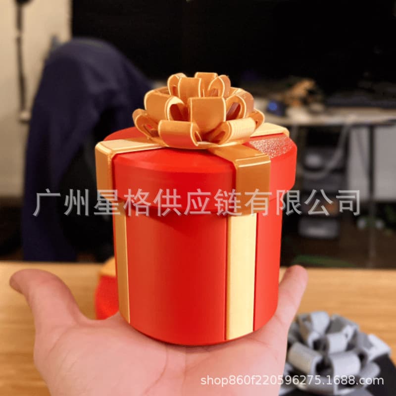 Annoying Nested Screw Gift Box Rotating Gift Box