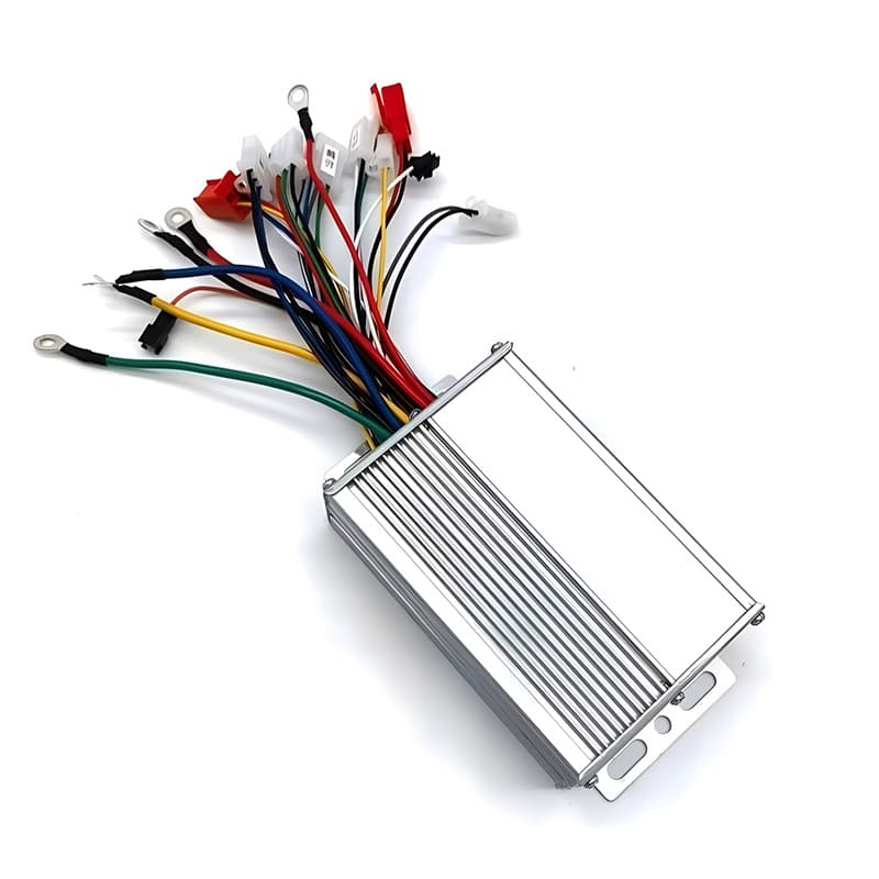 Cross-border supply of electric vehicle controller lead-acid 36v48v60v72v350w6 tube brushless controller English version