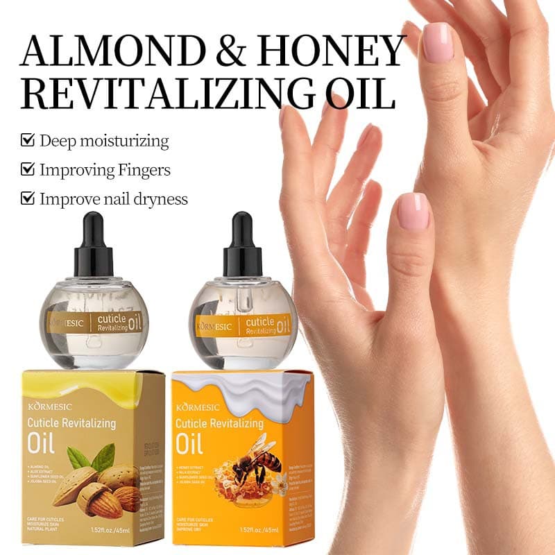 Kormesic Full English Honey Almond Moisturizing and Hydrating Cuticle Skin Care Oil Temu Hot Sale