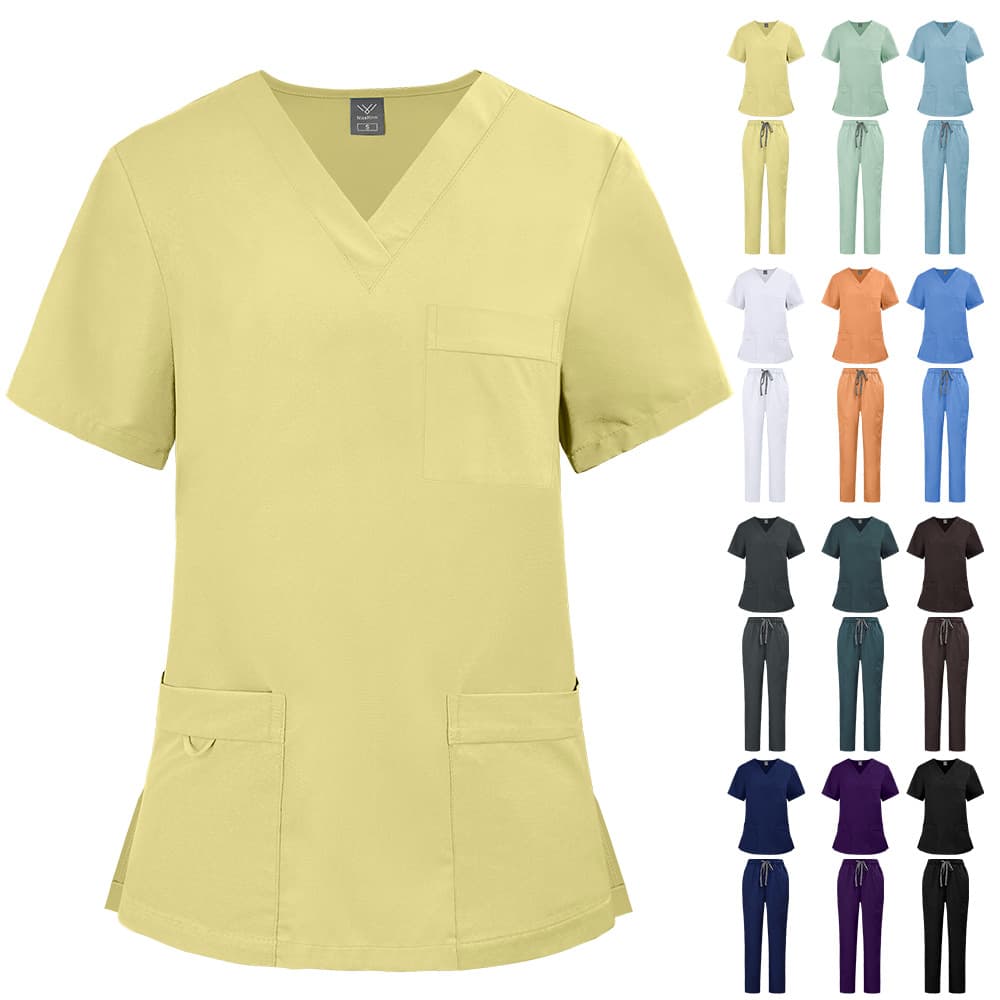 Foreign Trade Beauty SPA Pet Hospital Dental Operating Room Hand Washing Clothes Split suit Multicolor Plus Size for Men and Women