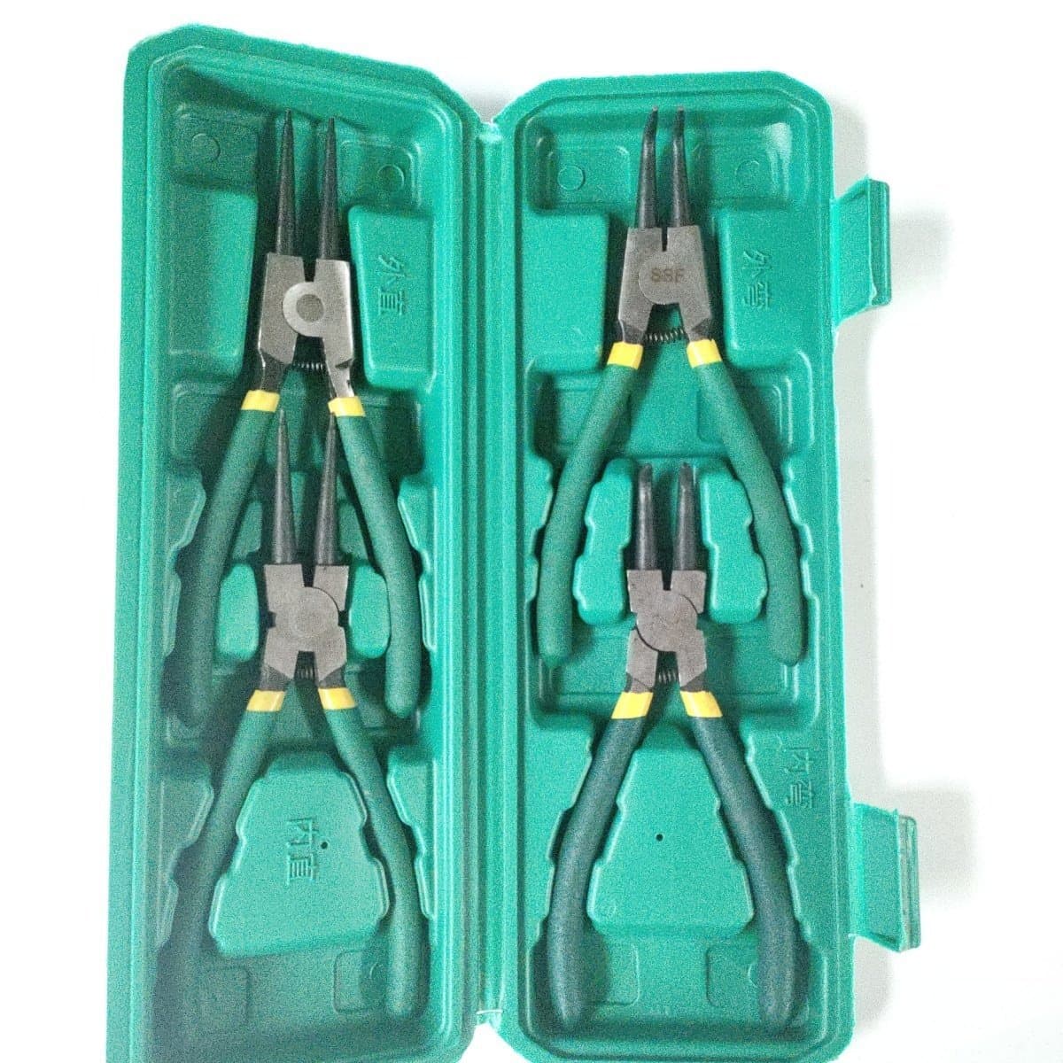 Multi-Function Expanding Pliers Circlip Pliers Retaining Ring Pliers 4-Piece Set Internal and External Snap Ring Pliers Cross-Border Drop Shipping TEM