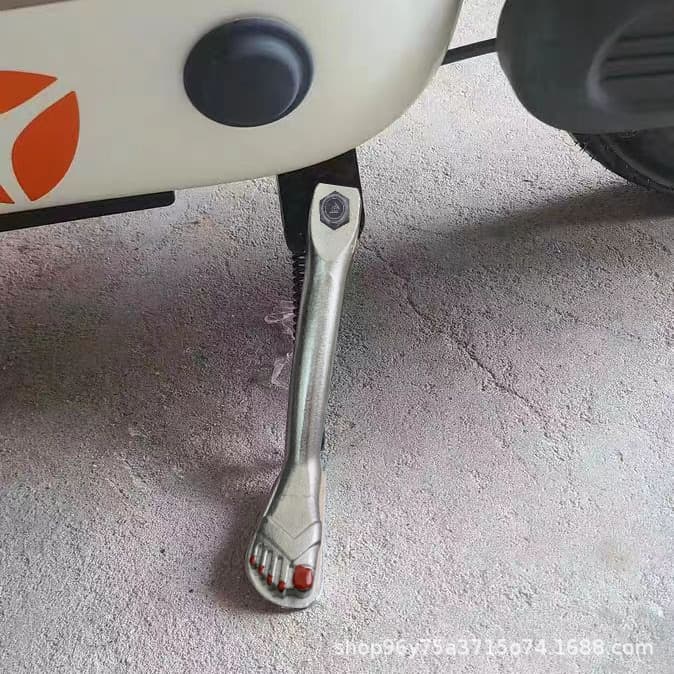New Shoe Electric Scooter Heel Kickstand Stockings Personalized Electric Vehicle Kickstand Support Flip-Flop Side Stand
