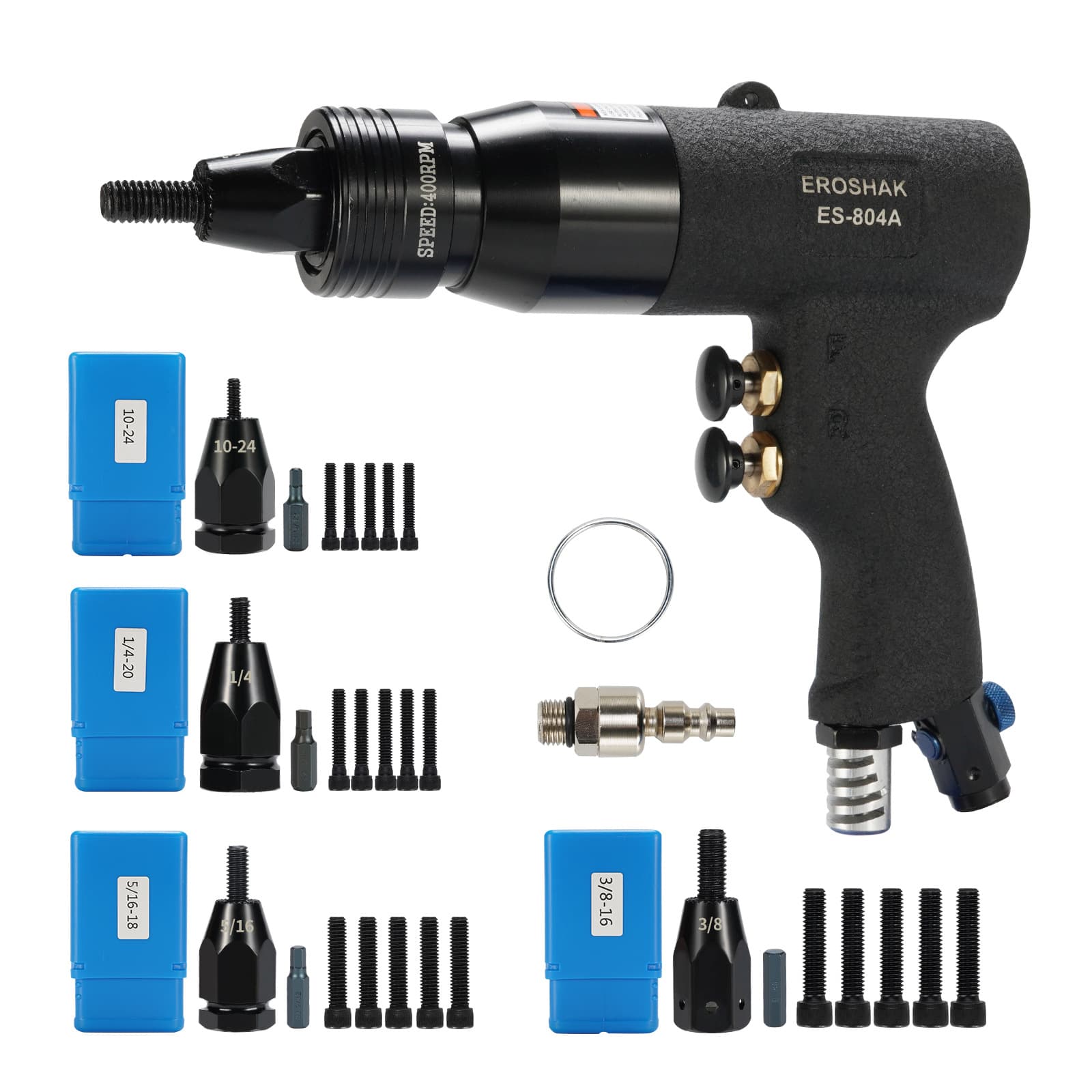 Cross-Border Pneumatic Pop Rivet Nut Gun Pop Rivet Gun Pull Nut Gun Pull Blind Rivet Gun Pull Nut Gun M3M4M5M6M8M10M12