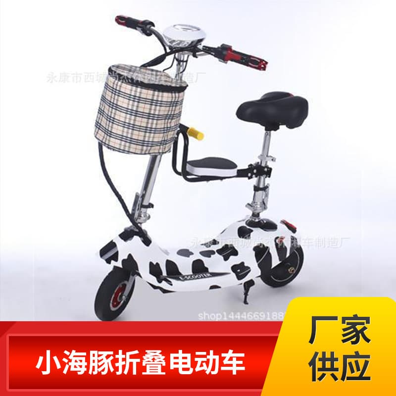 Two-wheel pedal electric bicycle, adult folding bike, urban small scooter, mobility battery car, foldable and portable
