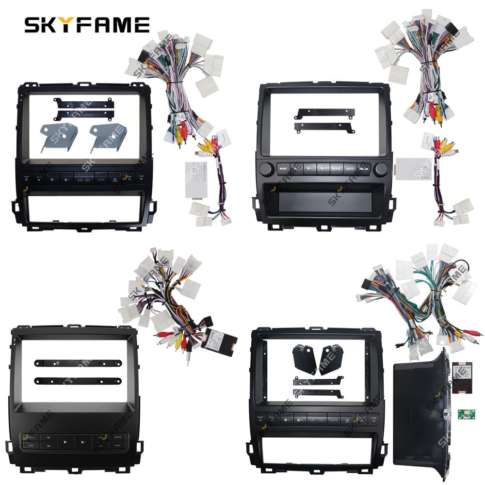 Variety of frames 02-09 Prado120 Leuxs GX470 domineering audio navigation modified car frame