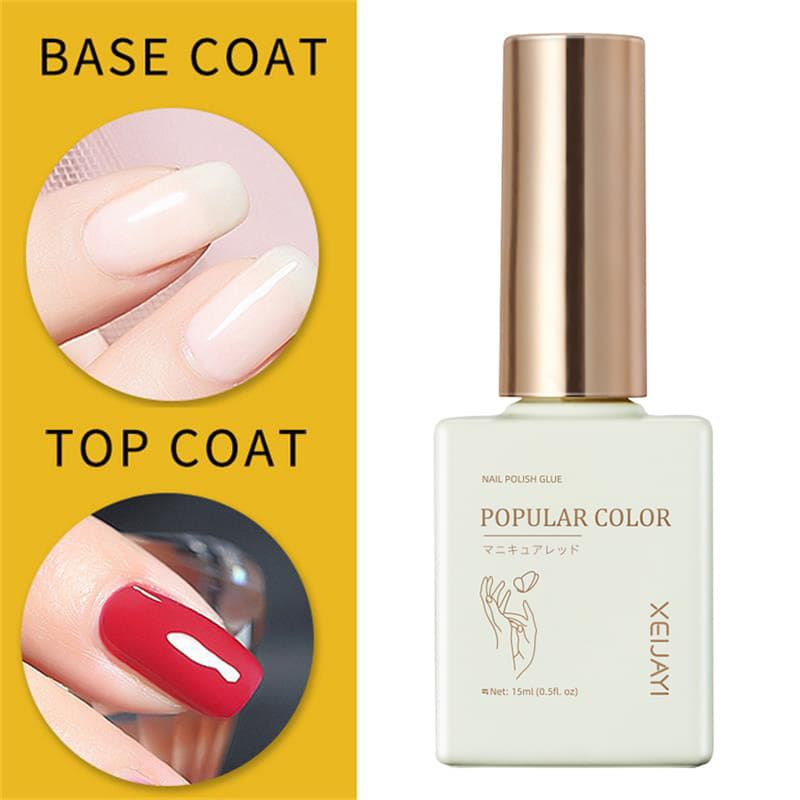 Long-Lasting Gel Nail Polish Soak off LED Nail Light Gel Base Liquid Factory Wholesale Durable Nail Art Supplies Transparent Matte Finish