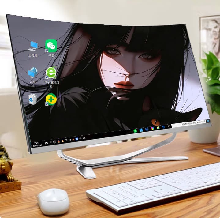 Brand new Core i5 i7 all-in-one computer office home study ultra-thin high-definition all-in-one desktop computer