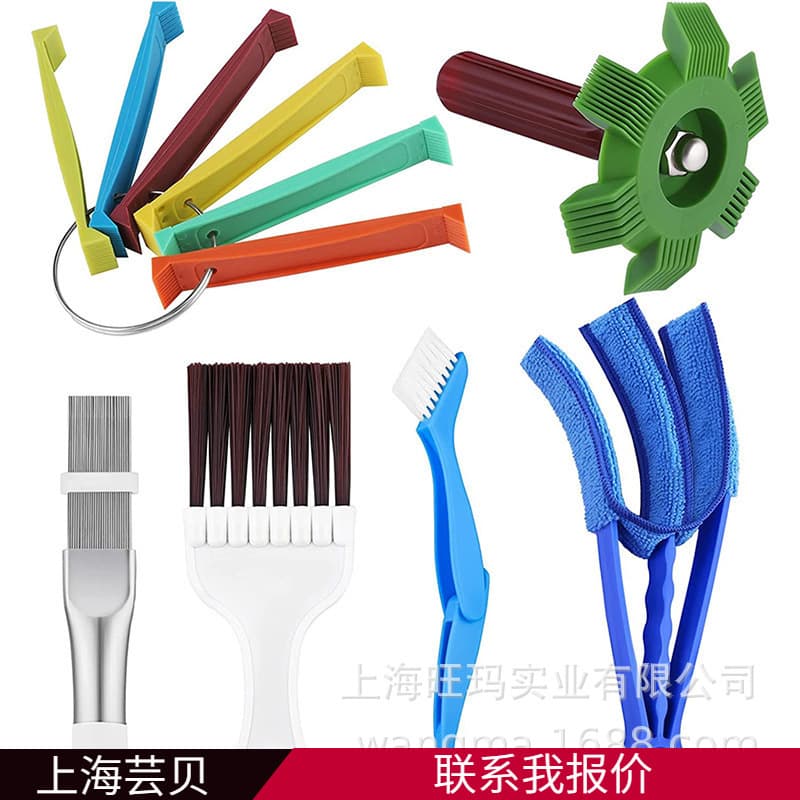 Stainless Steel Air Conditioner Wing Comb Condenser Cleaning Brush Heat Sink Dust Removal Tool Comb Air Conditioner Cleaning