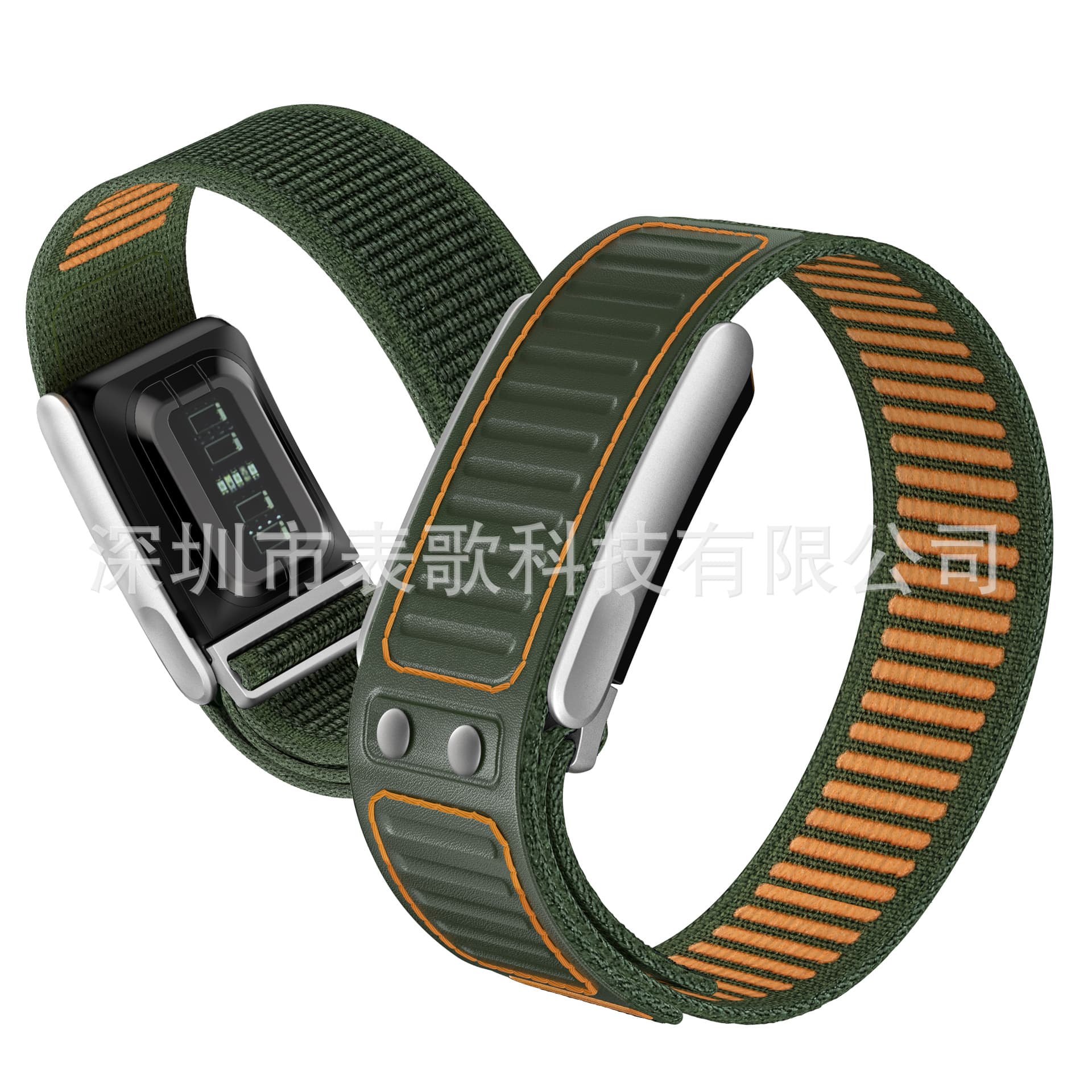 WHOOP 5.0 Band Compatible with WHOOP Nylon Quick-Dry Two-Color Band Official Same Style Navigator Wristband