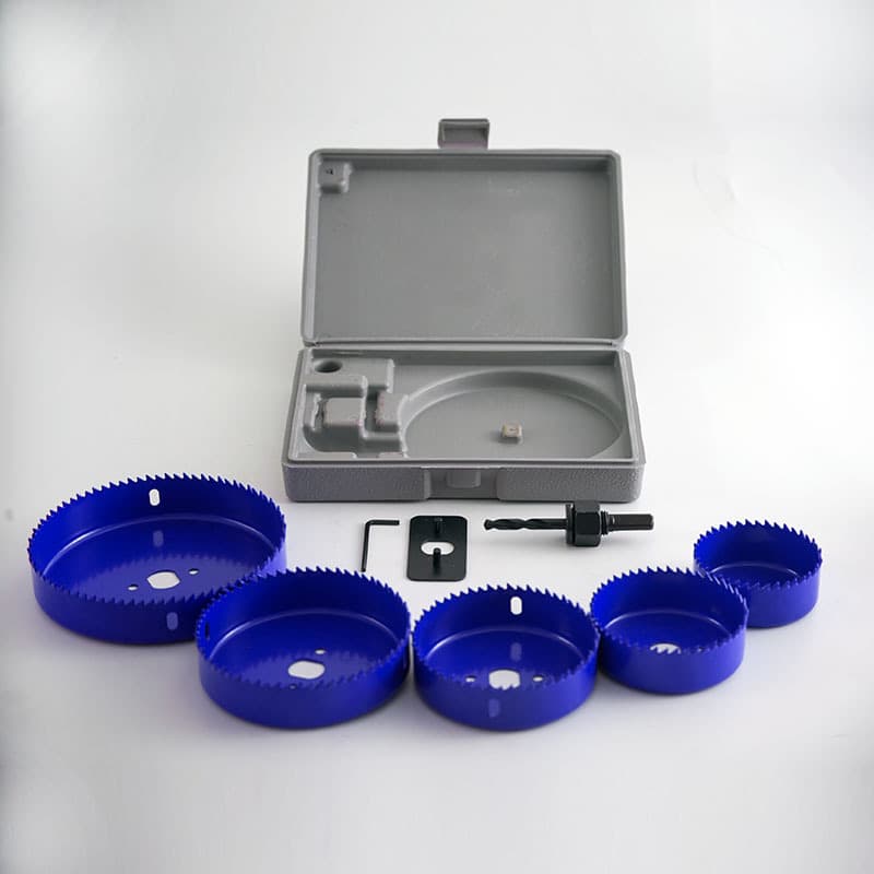 Woodworking-Specific 8-Piece Hole Cutter Set, Painted Thin Wood Board, PVC Board, Recessed Lights, Cross-Border Drill Bit Group
