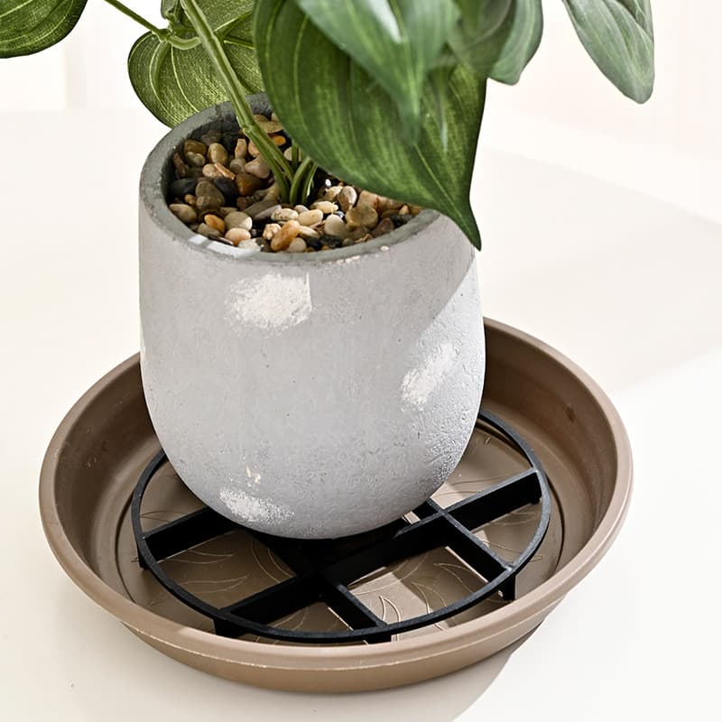 Flower Pot Pads, Plastic Flower Pot Bottom Pads, Ventilated, Breathable, Anti-Rot Root, Anti-Black Rot, Plastic Household Flower Pot Pads