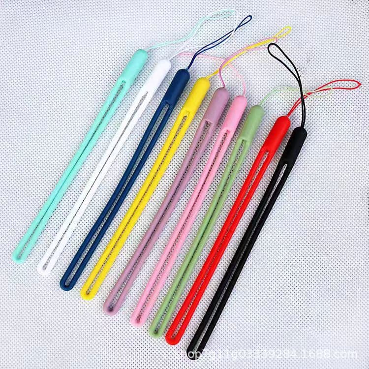 Silicone phone lanyard, short wrist strap, keychain, speaker, USB flash drive, water bottle carrying strap, liquid phone case, liquid silicone.