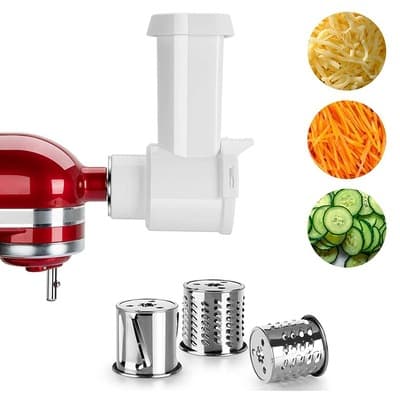 Kitchenaid Accessories Slicer/Shredder Attachment Compatible with Kitchenaid Mixer