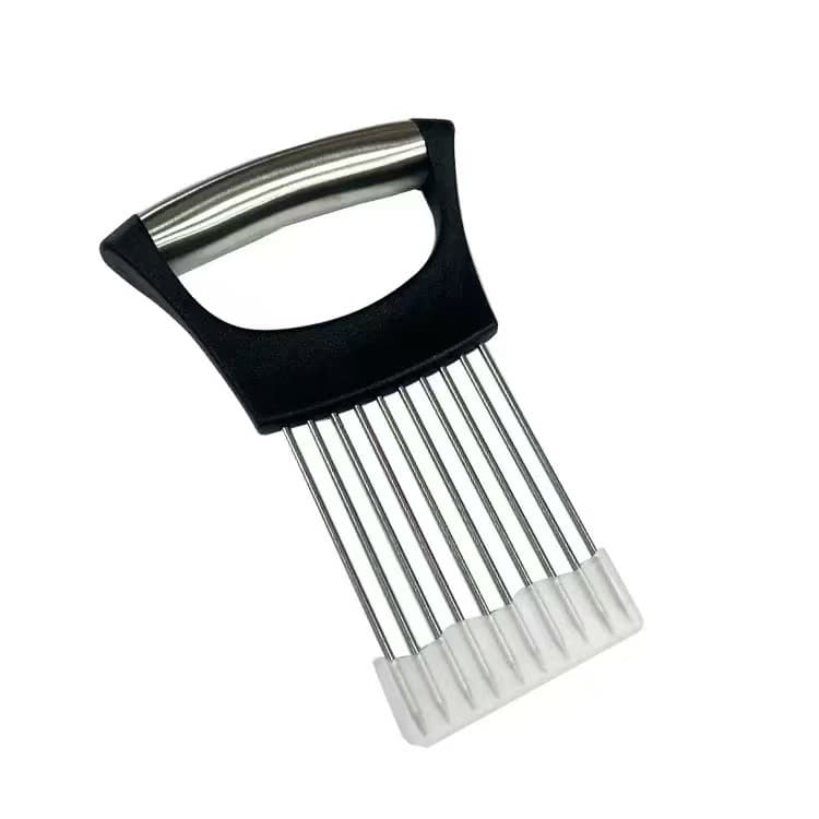 ✅ Stainless Steel Onion Pin Holder, Onion Fork Kitchen Utensil, Onion Chopping Tenderizer Needle, In Stock