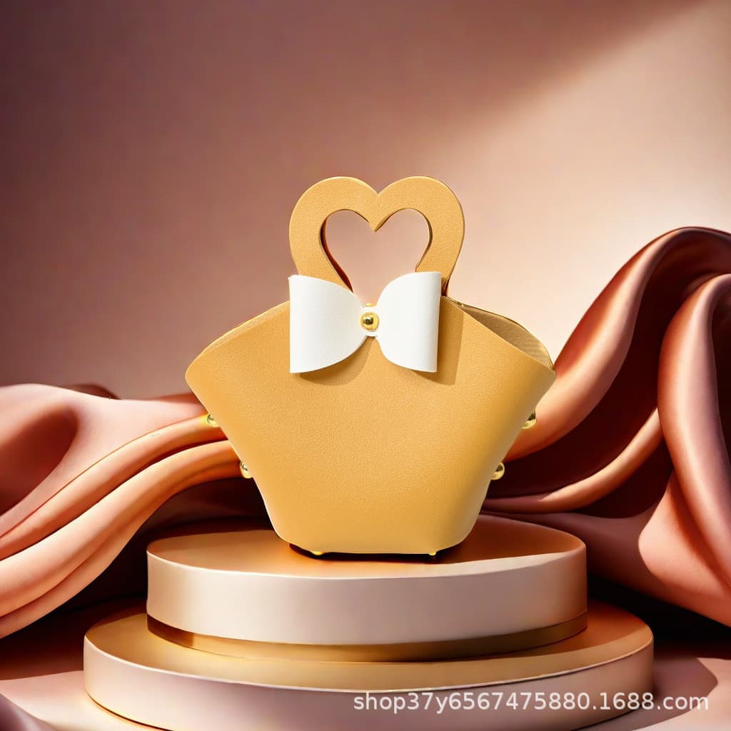 Love Creative Wedding Candy Box Leather Creative Wedding Candy Box Wedding Souvenir Return Gift Candy Packaging