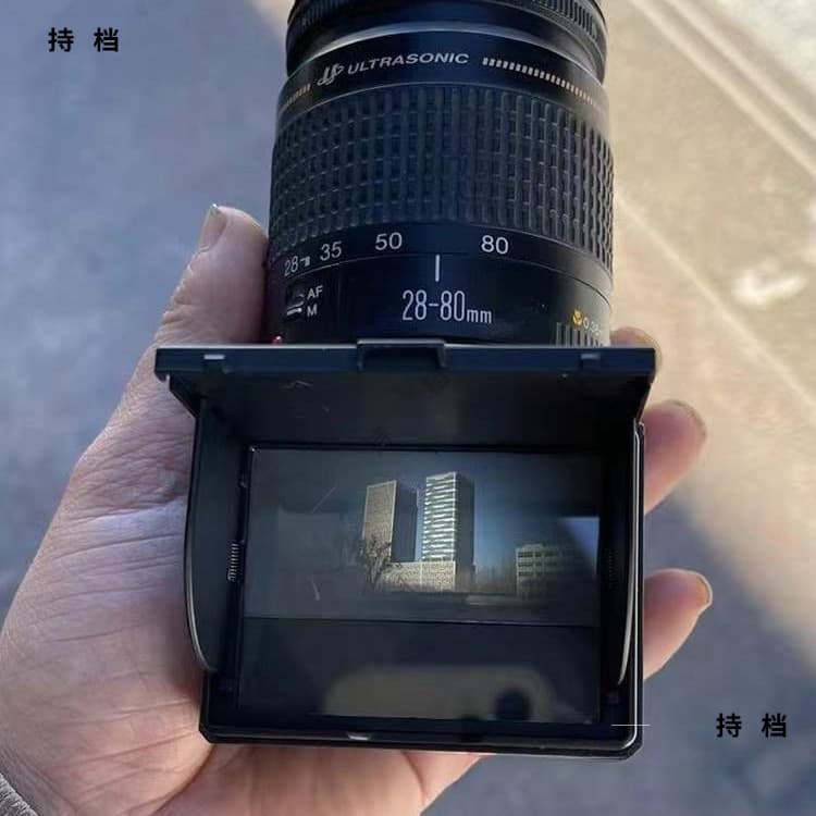 Waist-Level Viewfinder Metal Mount Lens, Non-Camera with No Shooting Function