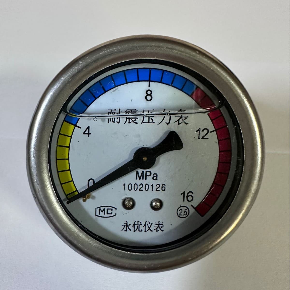 High-pressure washer accessories 280/380/55/58 pressure gauge Yongyou instrument car wash