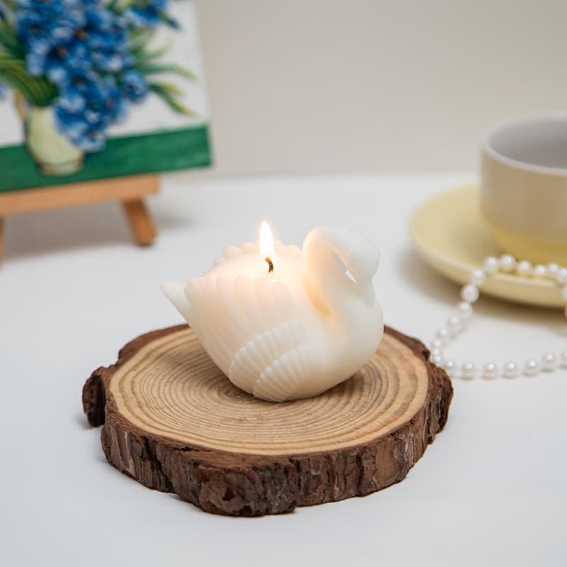 Swan Aromatherapy Candle Gift Set, Ins Creative Home Decoration Set, Photography Props, Cross-border Candle Wedding Gift