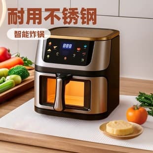 Cross-Border Air Fryer Household Multifunctional Smart Large Capacity Automatic French Fries Machine Electric Fryer Air Fryer