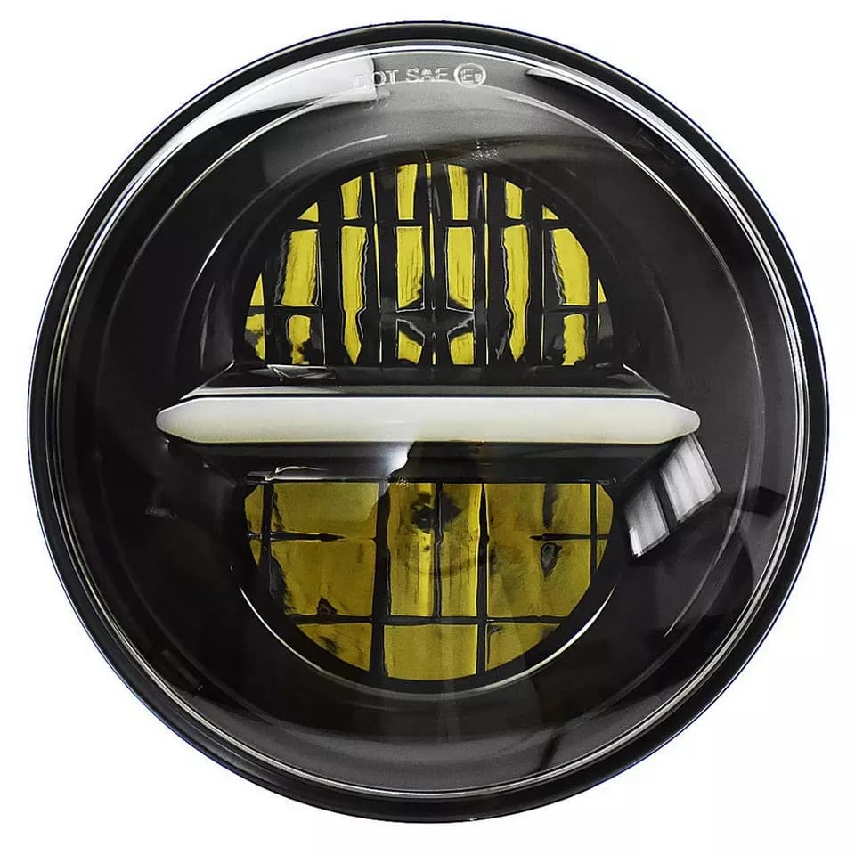 Factory Direct Sanhe 5.75-Inch LED Harley Headlight Motorcycle Modified Front Light Motorcycle LED Headlight