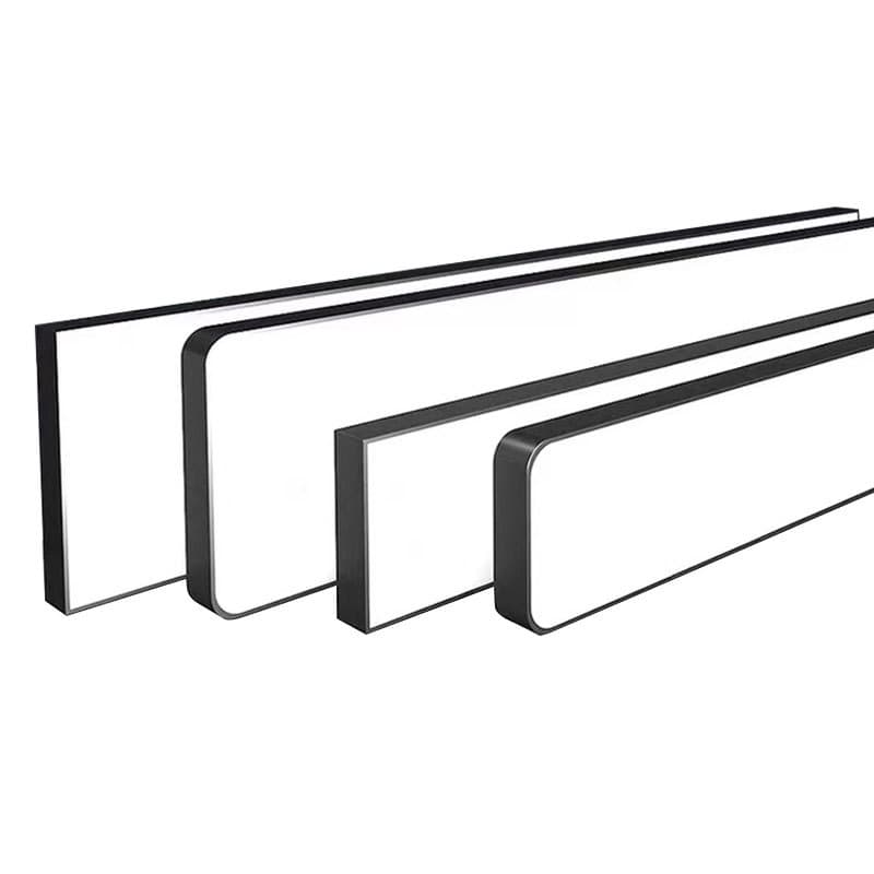 Linear Indoor Office Square Tube Strip Light, Classroom Surface-Mounted Restaurant Seamless Splicing LED Strip Light