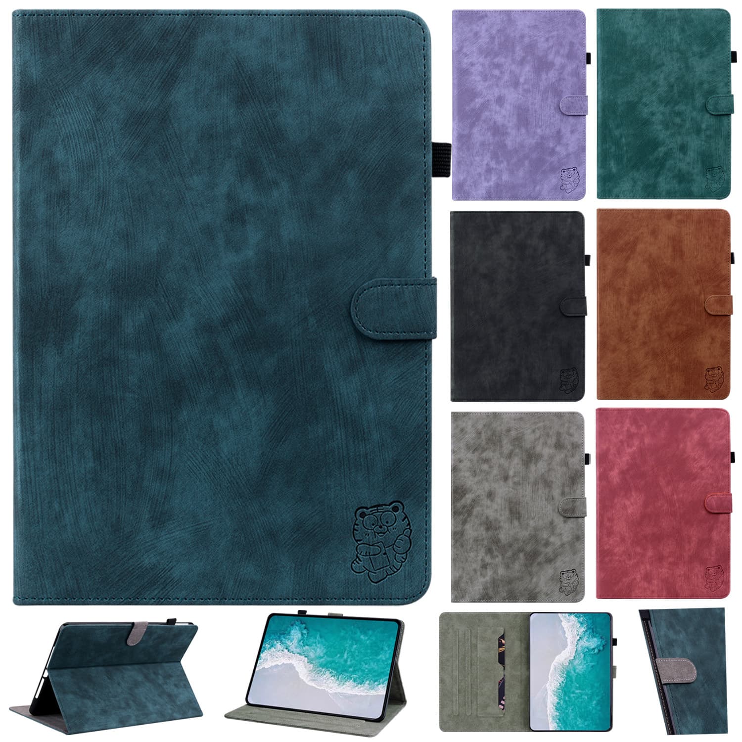 Suitable for Samsung Tab S11 S10 Lite S9 FE protective leather case holder A11 A9 8.7-inch tablet case