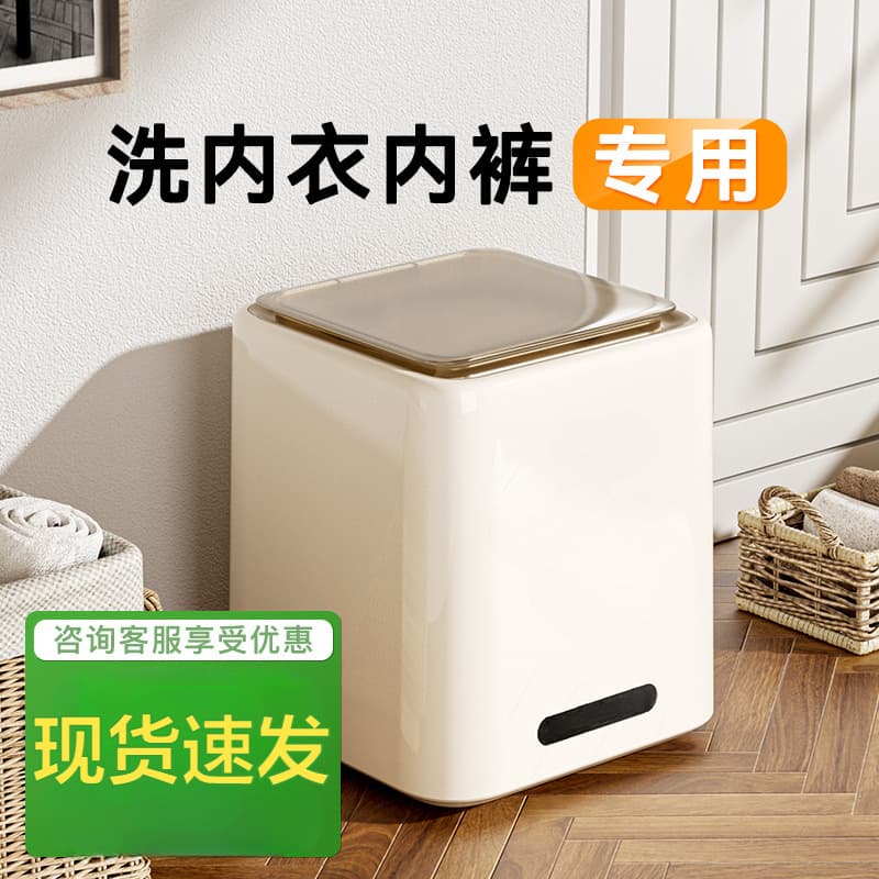 New Mini Underwear Washer, Sock Washer, Automatic Small Wash and Spin Dryer, Multifunctional Home Dryer