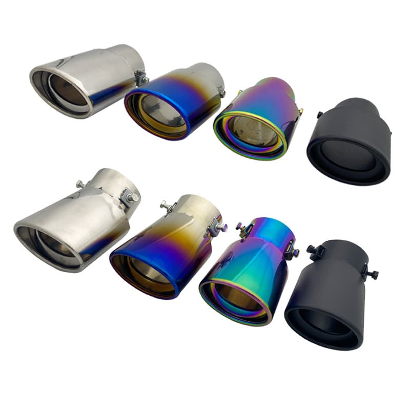 Universal Car Tail Pipe Muffler Modification Accessories Exhaust Pipe Soundproofing Materials Vehicle Exhaust System
