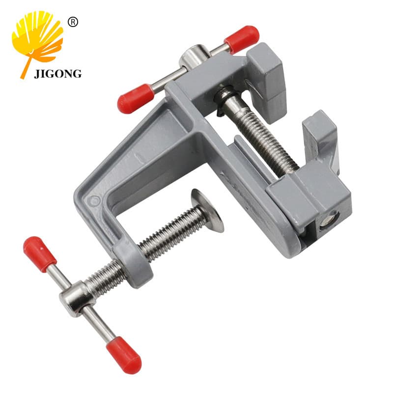 Mini table vise Aluminum alloy bench vise Small bench vise DIY tool small vise Small flat nose vise