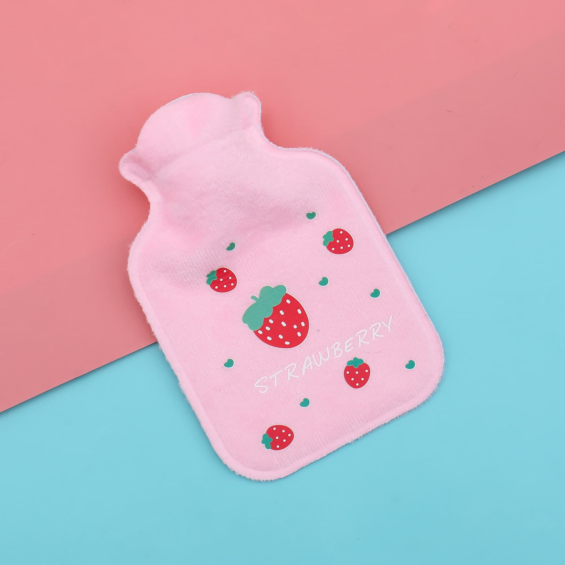 Plush Water-Filled Hot Water Bottle, Cartoon Mini Ultra-Plush Warmer, Portable for Student Dormitory, Factory Direct